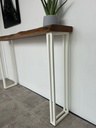 Pot ciment cylindrique sable