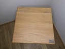 Table basse poutre rustique 80x80 cm