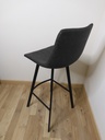 Table basse poutre rustique 80x80 cm