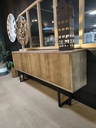 Table basse chêne rustique
