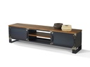Buffet caisson métal 150x50x90 cm