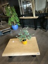 Buffet acier brut 180x45 cm